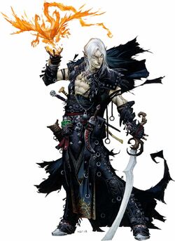 Seltyiel, an eldritch knight