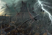  and  battle above Castle Korvosa amid a violent thunderstorm.
