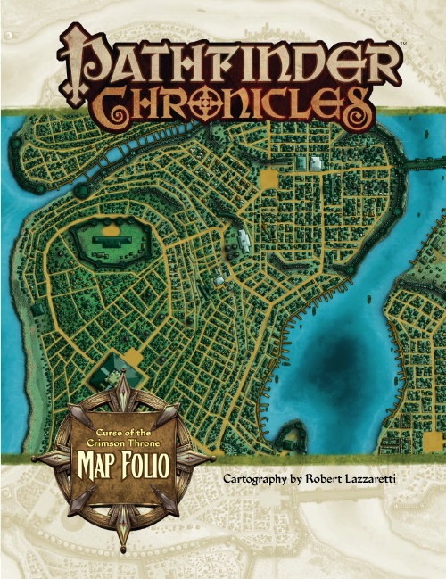  Pathfinder Chronicles: Legacy of Fire Map Folio