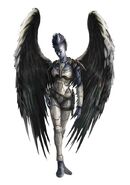 Female Strix Mystic - Komarta - Starfinder Pathfinder PFRPG DND D&D 3.5 5E 5th ed d20 fantasy