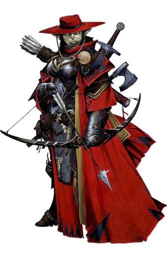 Pathfinder Battles - #036 Valerie, Human Fighter - Kingmaker