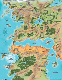 Pathfinder Kingmaker World Map Maps | Pathfinder Kingmaker Wiki | Fandom