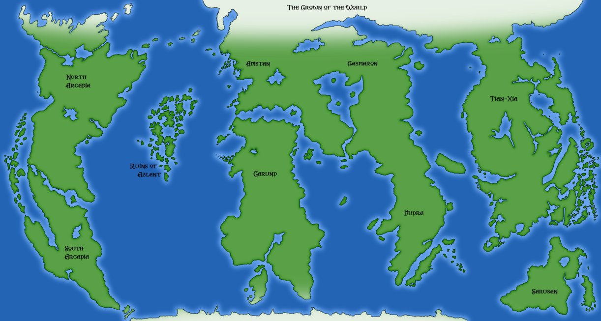 Pathfinder Golarion World Map Golarion | Pathfinder Kingmaker Wiki | Fandom