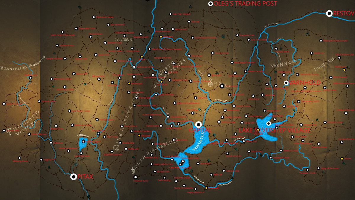 Maps | Pathfinder Kingmaker Wiki | Fandom
