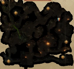 Old Sycamore Depths Map Old Sycamore Caves - Pathfinder: Kingmaker Wiki