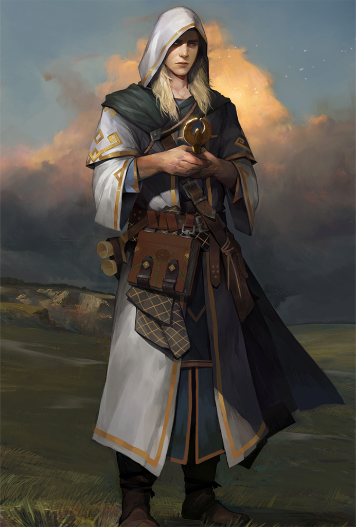 Tristian is a priest of Sarenrae who hails from the Padishah Empire of Kele...