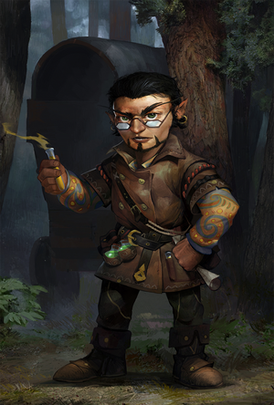 pathfinder gnome male