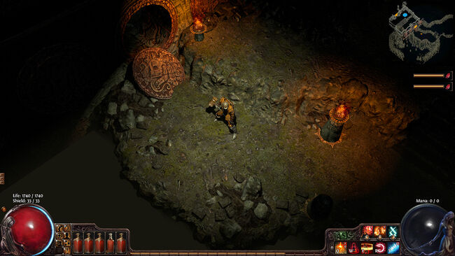 A marauder in Waterfall Cave Level 2. Patch 0.9