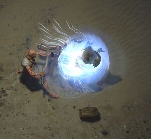 Glacial Hammer skill screenshot.jpg