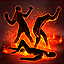 Burning Ground status icon