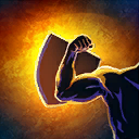 BlockAttackDmgNotable passive skill icon