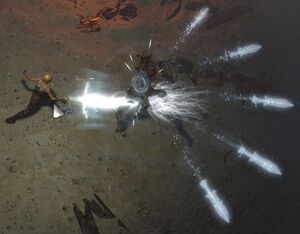 Frost Blades skill screenshot