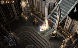 Grand heist escape route