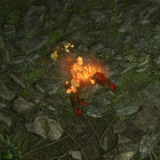 Ignite status ailment screenshot