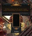 UI of Table of Sacrifice before patch 3.14