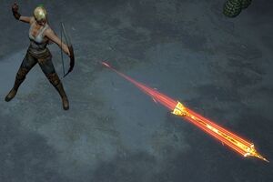 Burning Arrow skill screenshot