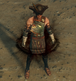 Belt of the deceiver outlet