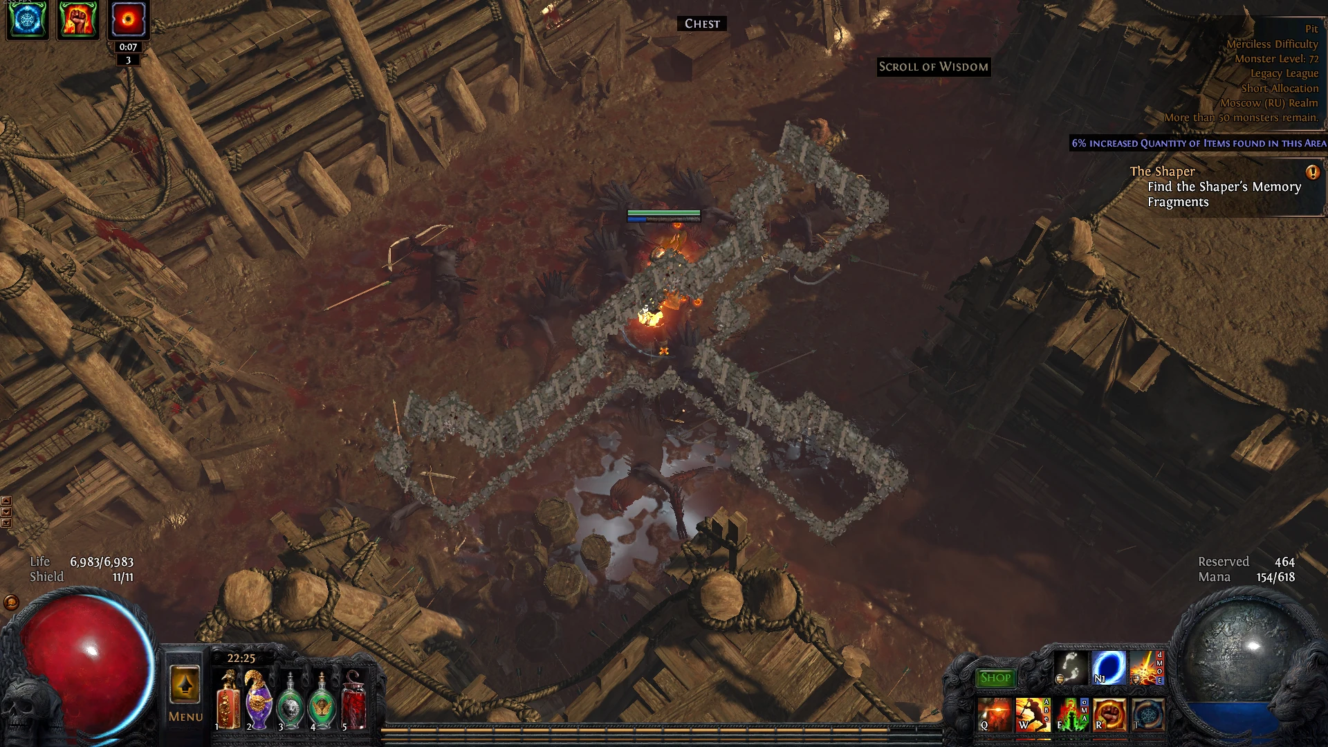 Poe Map Monster Levels Pit Map (Atlas Of Worlds) - Official Path Of Exile Wiki