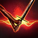 TwoHandedMeleeDamage passive skill icon