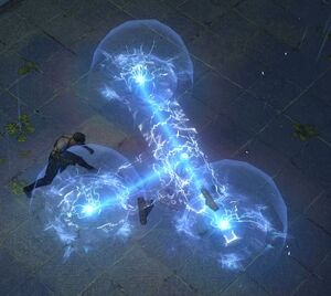 Lightning Spire Trap skill screenshot