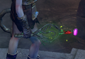 Lifesprig ingame 3D model including its own weapon effect.