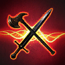 AxeandSwordDamage passive skill icon