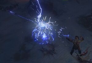 Lightning Arrow skill screenshot