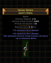 Goat's Horn 4 Rare Regal orb