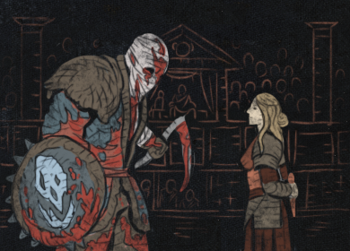 Poe belt of the deceiver top