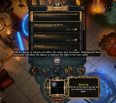 The Maven's Beacon on map