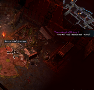 Thaumaturgical History I - Official Path of Exile Wiki