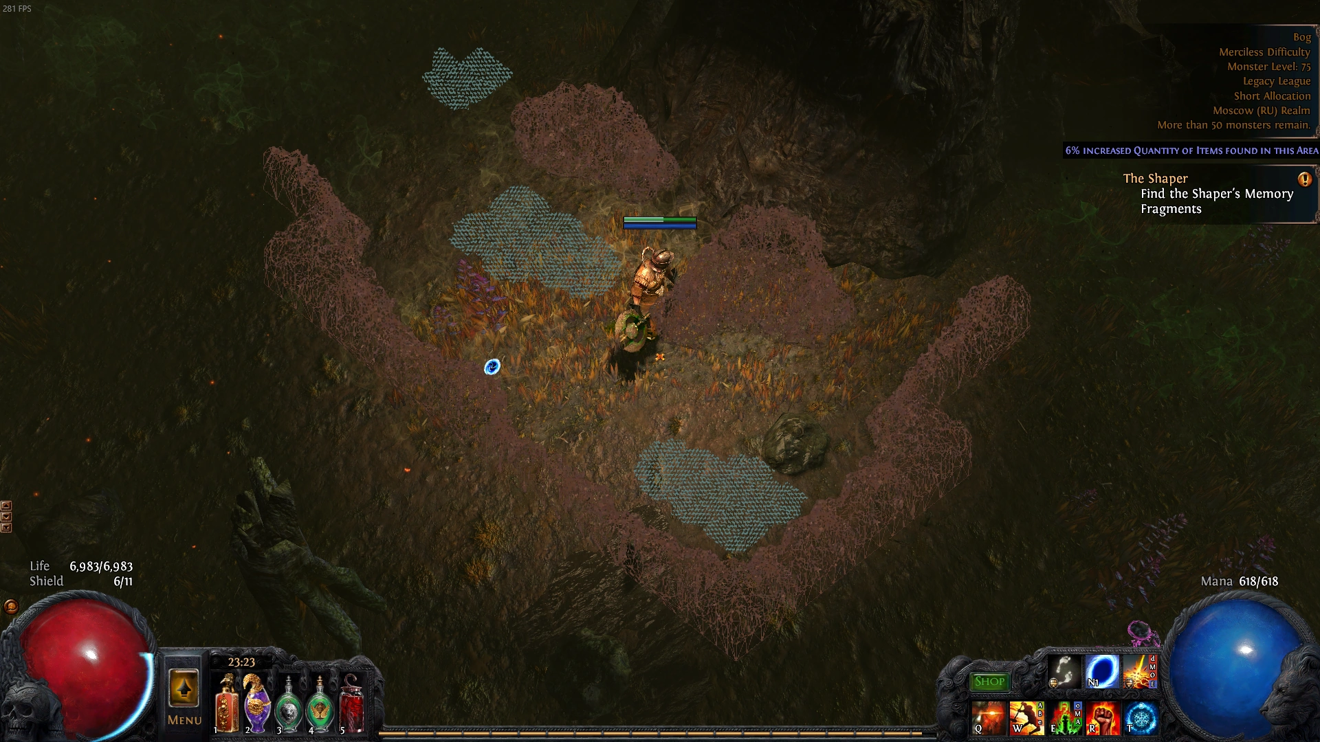 Poe Underground River Map Bog Map (War For The Atlas) - Official Path Of Exile Wiki
