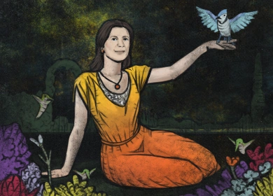 A Mother's Parting Gift card art