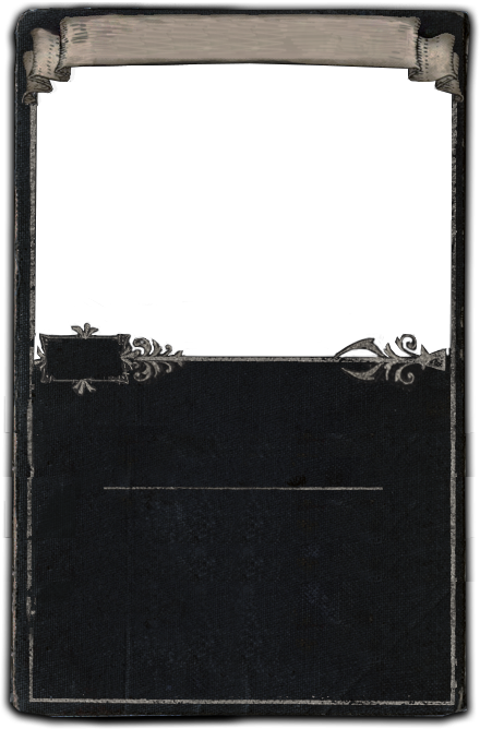 Divination card frame