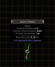 Goat's Horn 1 Normal