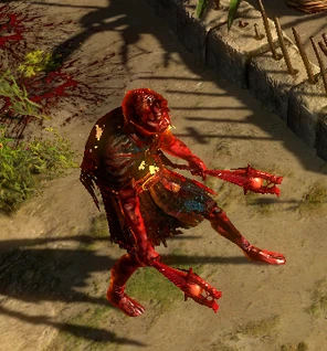 Тзитиош, Голодное пламя