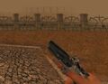 The Double Barrelled Pistol in use by the Changeling