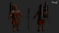 Flamethrower-wielding soldier model for Pathologic 2