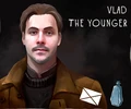Vlad's card portrait in the Pathologic tabletop game