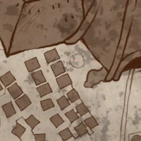 Ring of Suok location on the map, marked with a red arrow