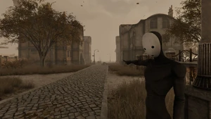 , указывающий путь во время набата