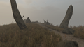 The Ragi Barrow during the day