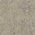 Peter Stamatin's sketches inside the Polyhedron lantern structure from Pathologic 2