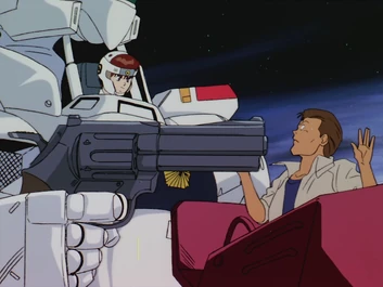 Noa apprehending Ichoku Inubashiri