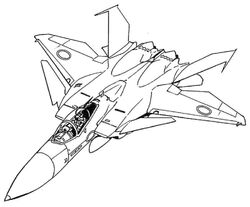 F15EXイラスト | Premiumベクトル素材