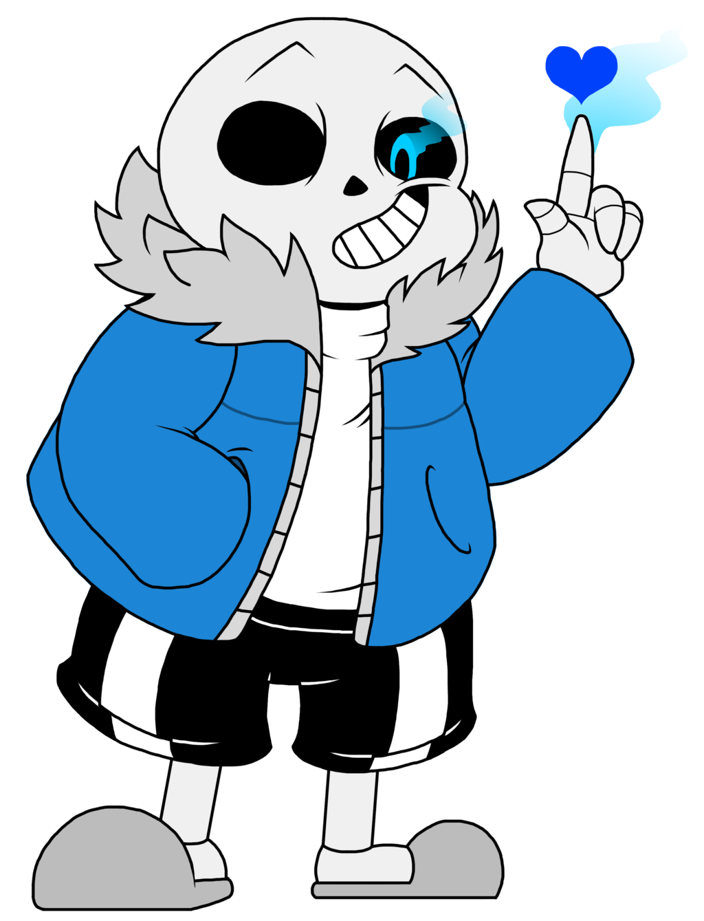 The character sans undertale