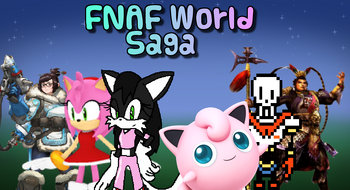 FNAF World Saga Logo