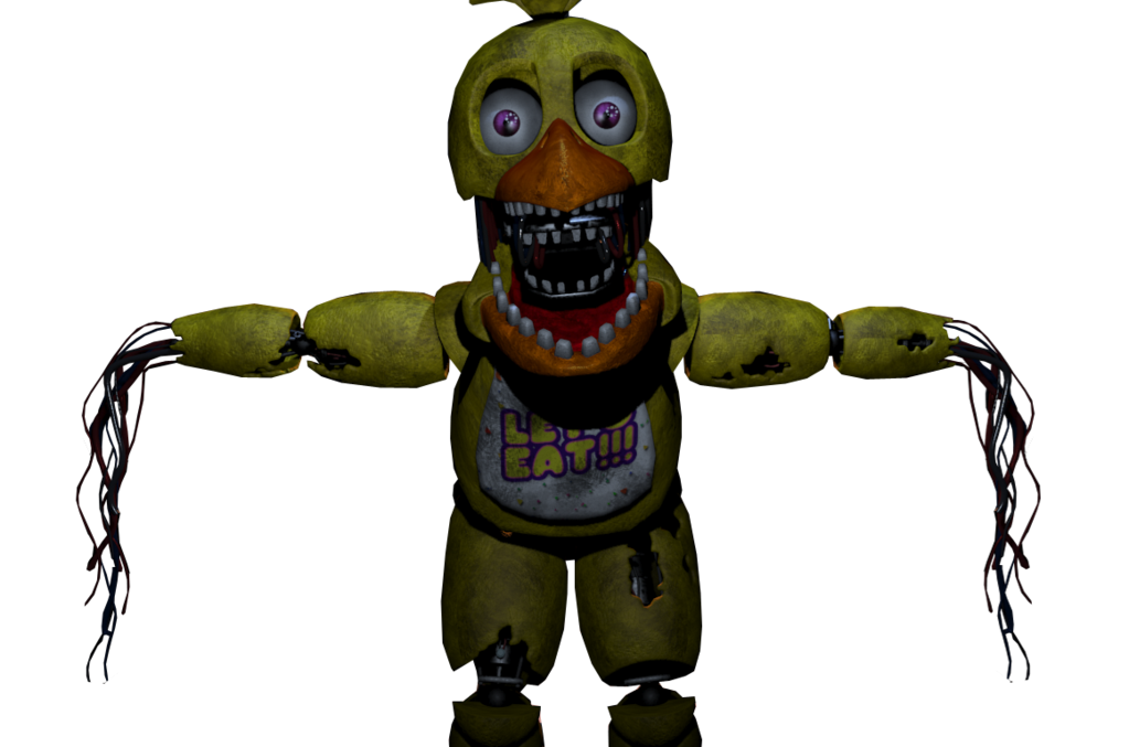 FNAF 2 Ladies Night: Withered Chica (I know what Chica does not go out in  the hall  but at least it is more original xd) : r/fivenightsatfreddys
