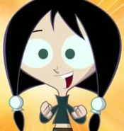 Casual excited Manson