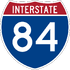 Interstate 84 marker